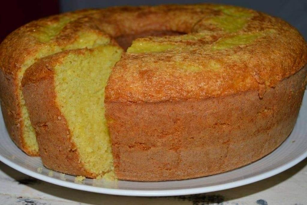 Bolo de laranja com casca bata tudo no liquidificador você vai amar o resultado