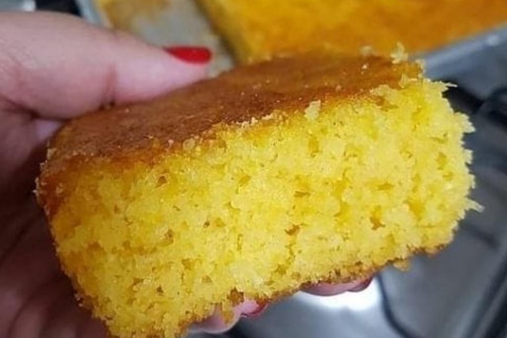 Bolo de milho, eita que esse bolo de milho é tudo de bom