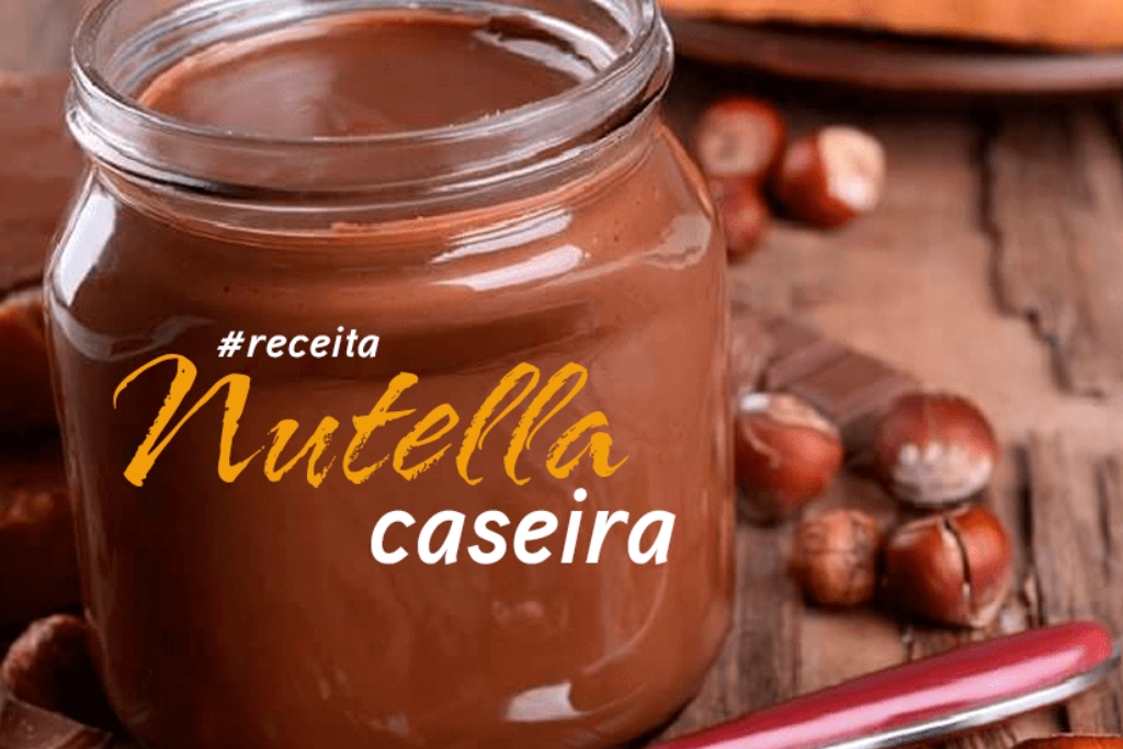 Nutella caseira, para os apaixonados por nutella, com ingredientes da sua casa