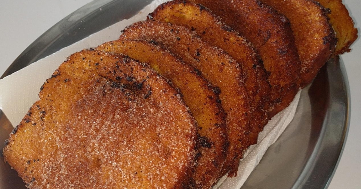 Rabanada no pão de forma sem óleo e sem fritura perfeito demais